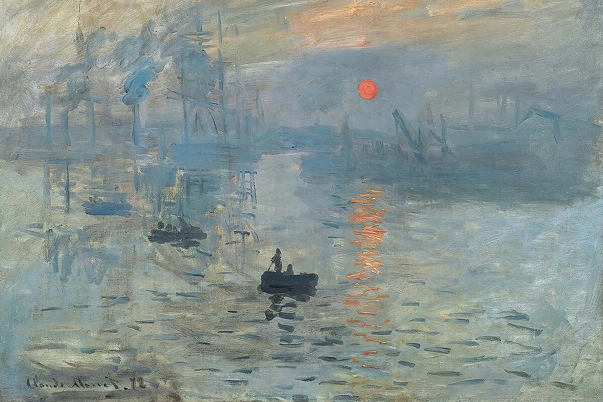 impressions by claude monet